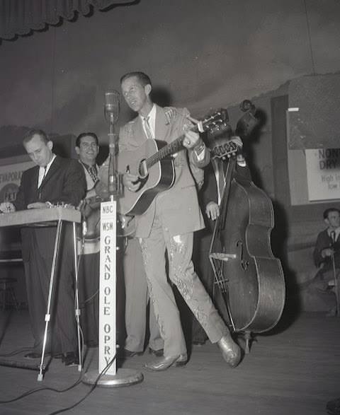 Performing at the Grand Ole Opry